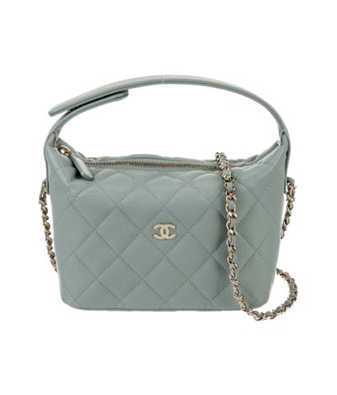 Chanel 2025 Caviar Clutch W Chain