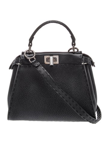 Leather Peekaboo Mini Vintage