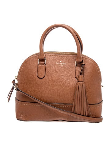 Leather Top Handle Bag