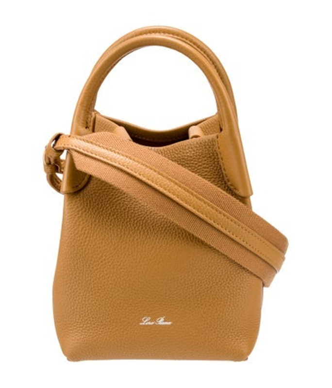 Loro Piana Piana Leather Micro Bale Bag
