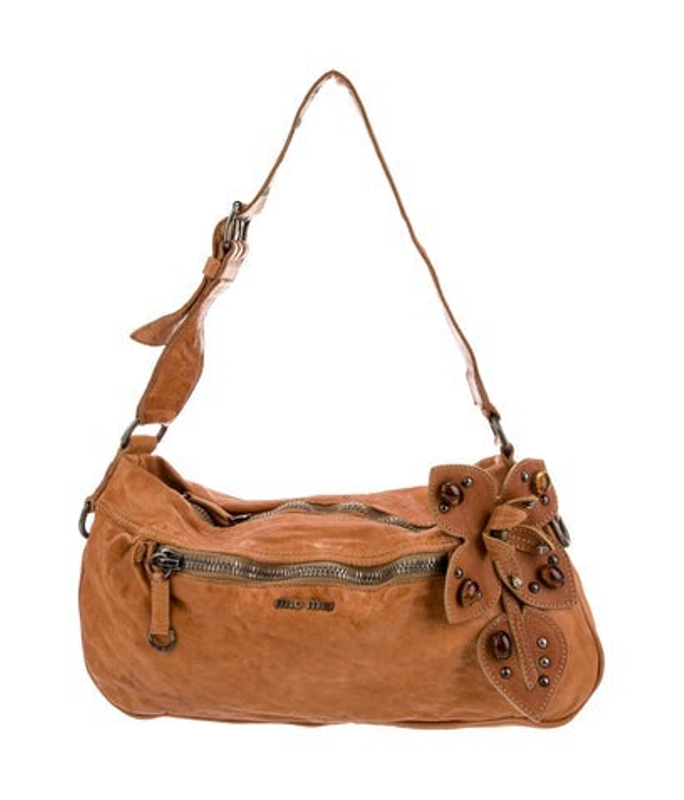 Miu Miu Miu Leather Shoulder Bag