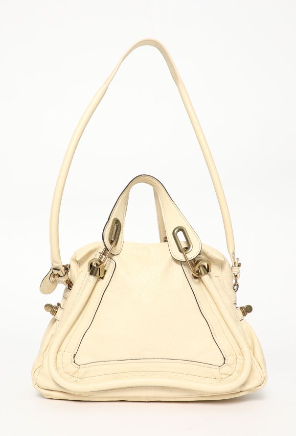 Chloe Ivory Paraty Shoulder Bag