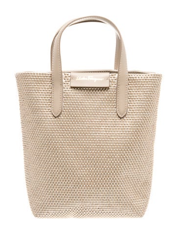 Salvatore Ferragamo Leather Top Handle Bag