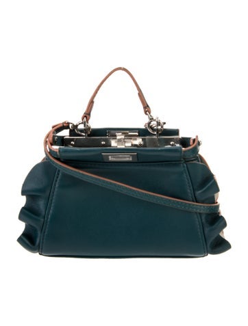 Fendi Leather Peekaboo Mini