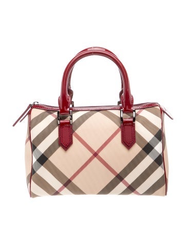 Nova Check Top Handle Bag