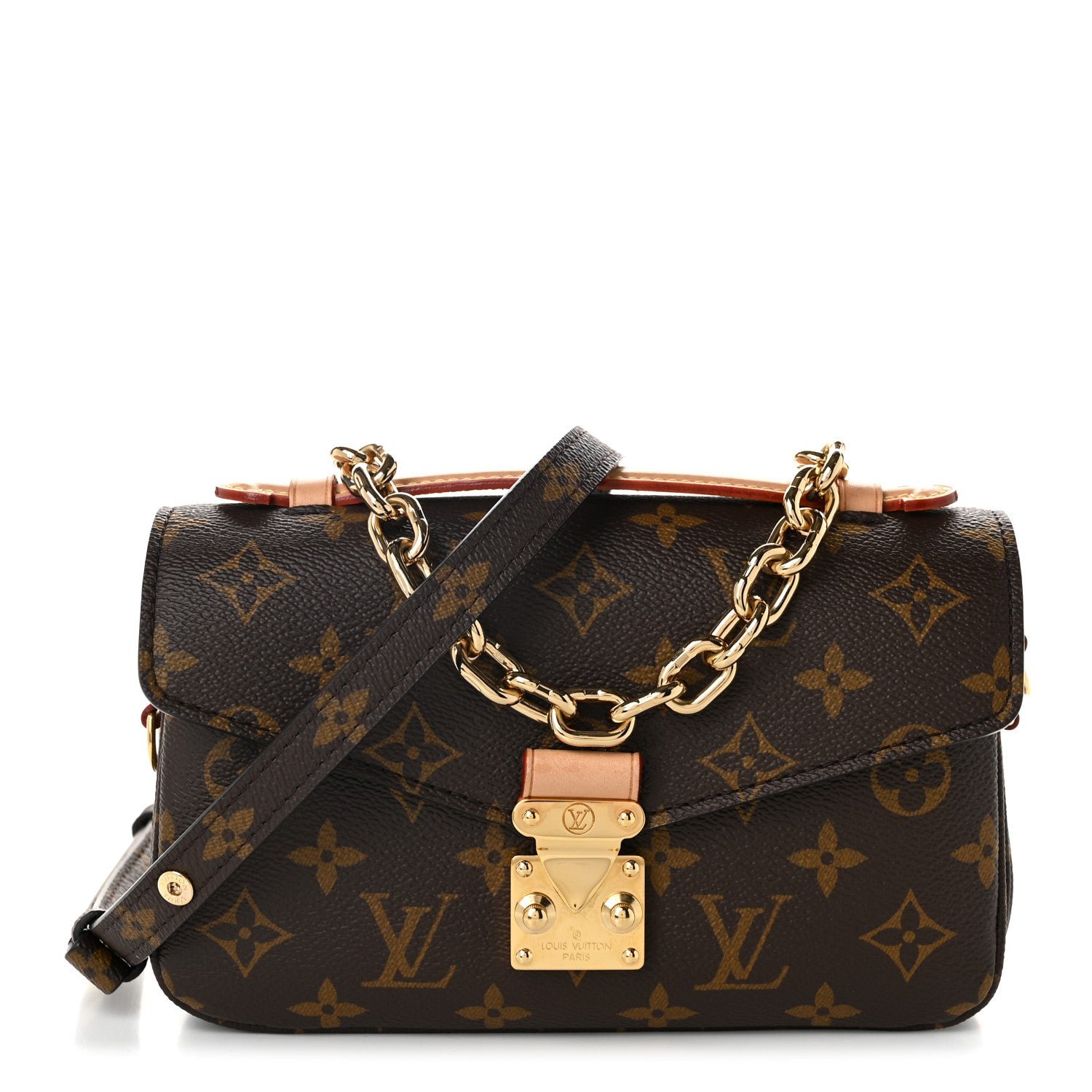 Louis Vuitton Monogram Pochette Metis East West