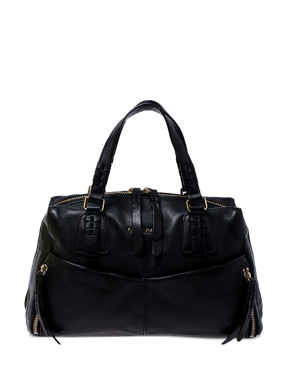 pre-owned leather tote bag