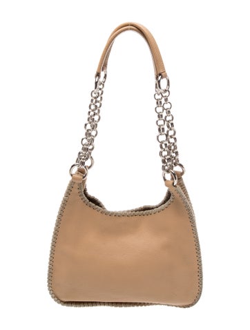 Vitello Daino Leather Shoulder Bag