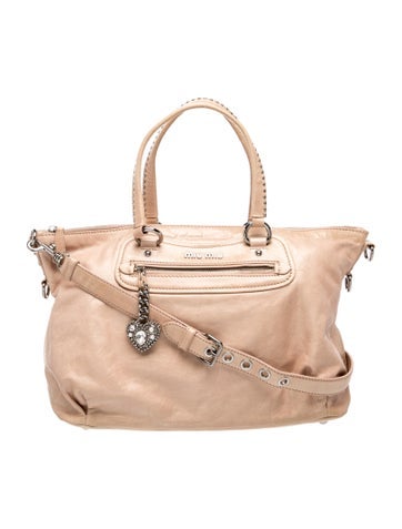 Miu Miu Leather Shoulder Bag