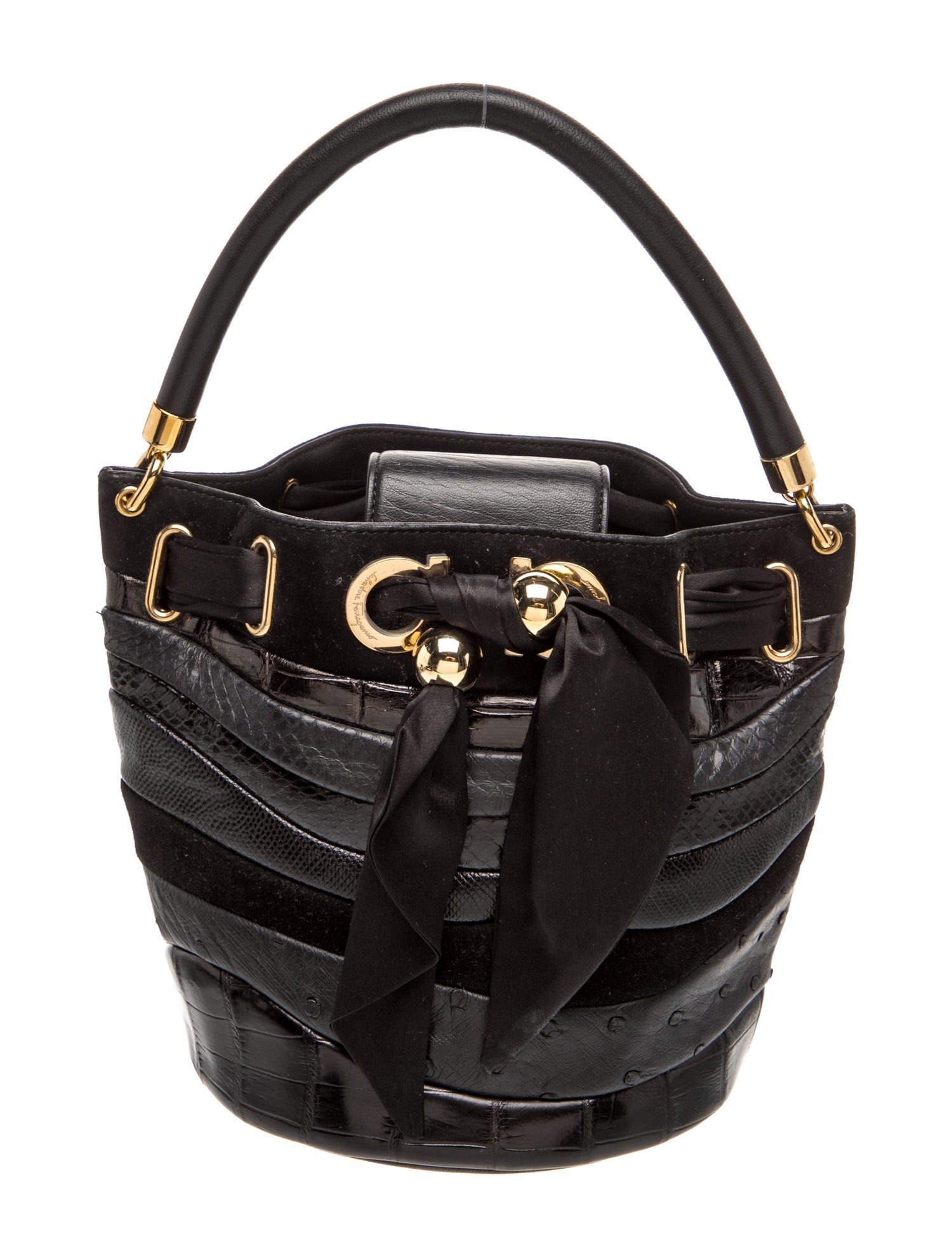 Leather Bucket Bag