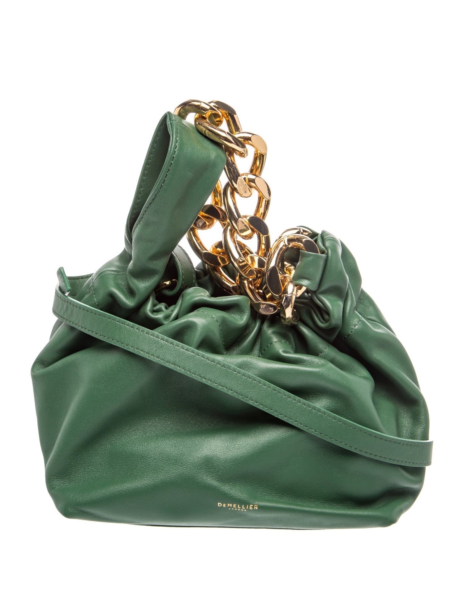 Leather Top Handle Bag