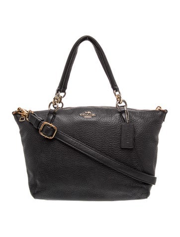 Leather Top Handle Bag
