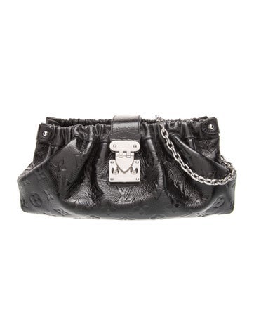 Embossed Leather Pochette Sling PM