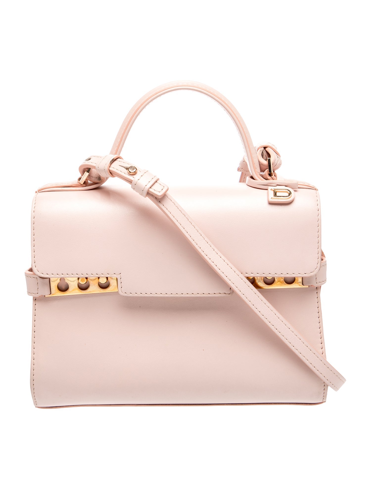 Leather Top Handle Bag