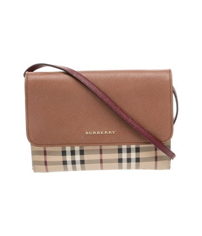 Burberry Haymarket Check Crossbody Bag