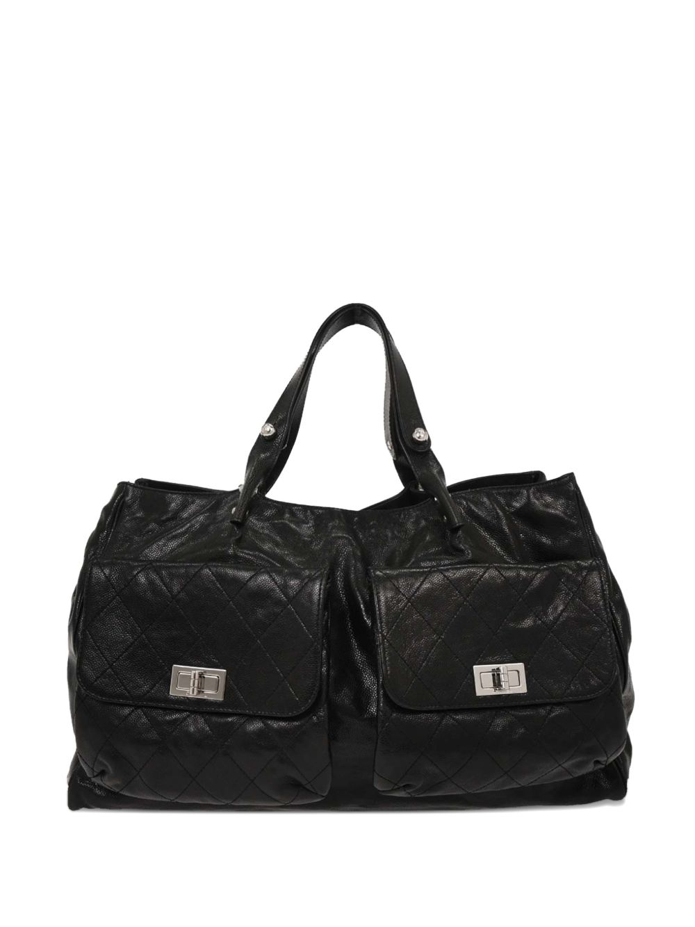 2008-2009 Mademoiselle leather tote handbag