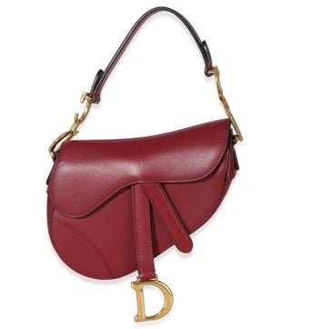 Dior Leather Saddle Bag Mini