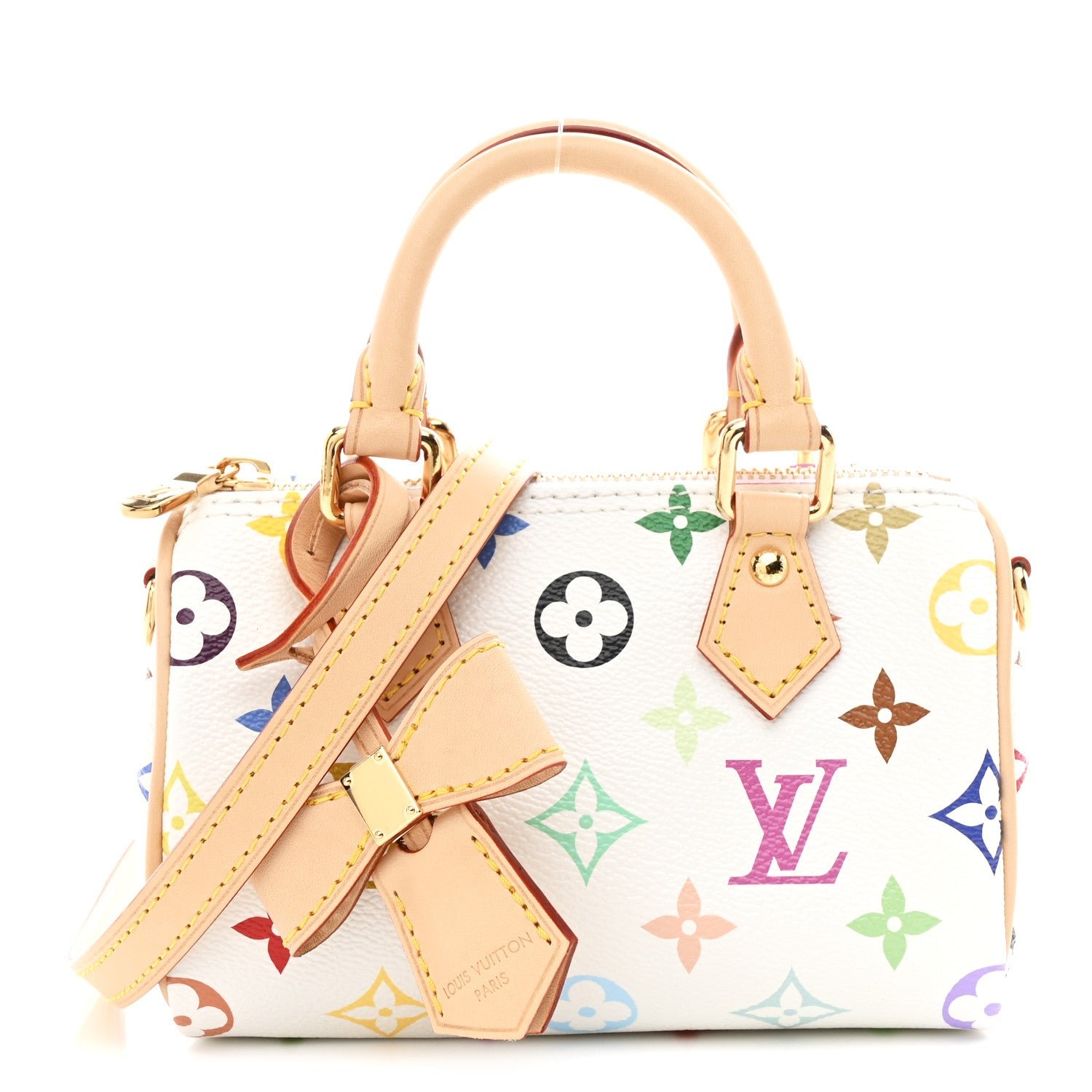 Louis Vuitton Louis Vuitton LV X TM Monogram Multicolor Nano Speedy White
