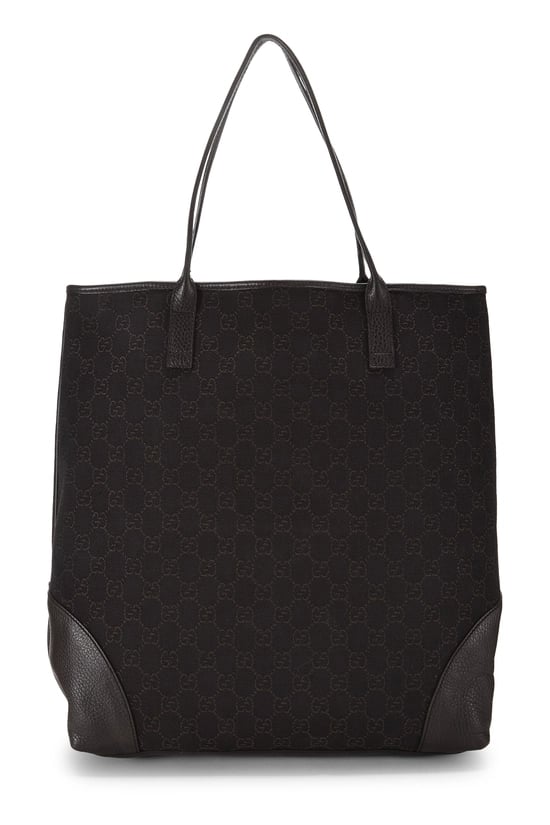 Brown GG Denim Tote