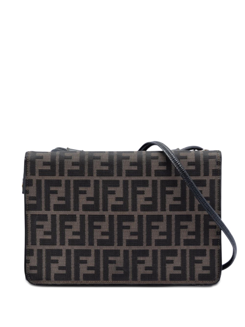 20th Century Zucca Canvas and Leather crossbody bag