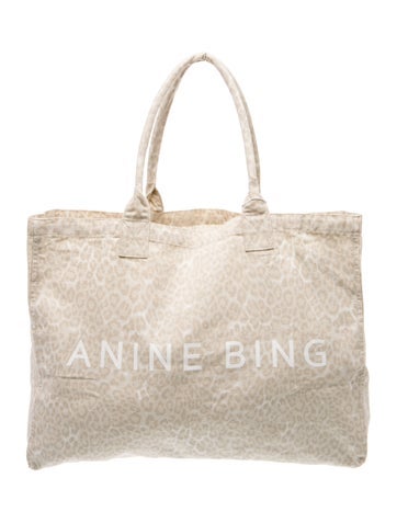 Anine Bing Canvas Tote w/ Tags
