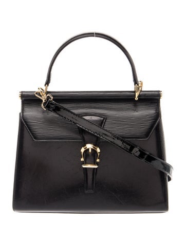Leather Top Handle Bag