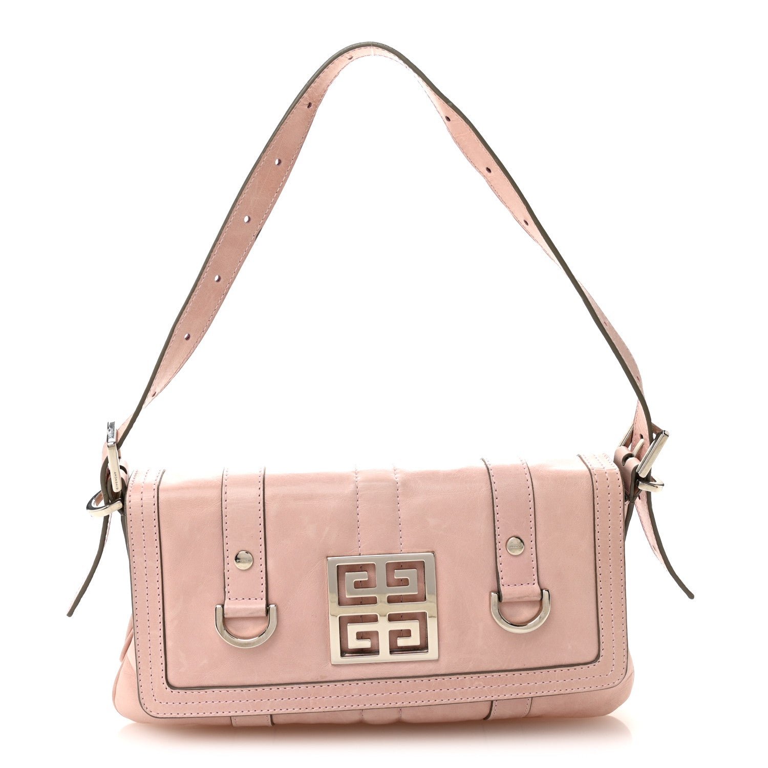 Givenchy Givenchy Goatskin 4G Shoulder Bag Pink