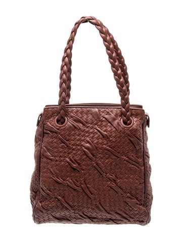 Bottega Veneta Intrecciato Shoulder Bag Vintage