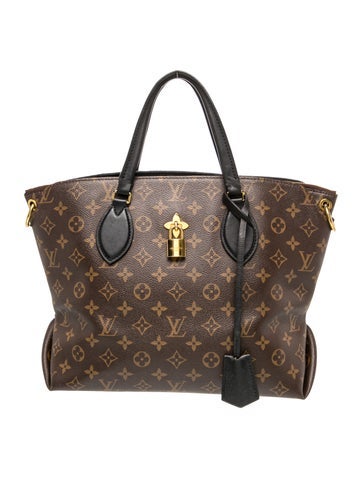 LV Monogram Flower Zipped Tote MM