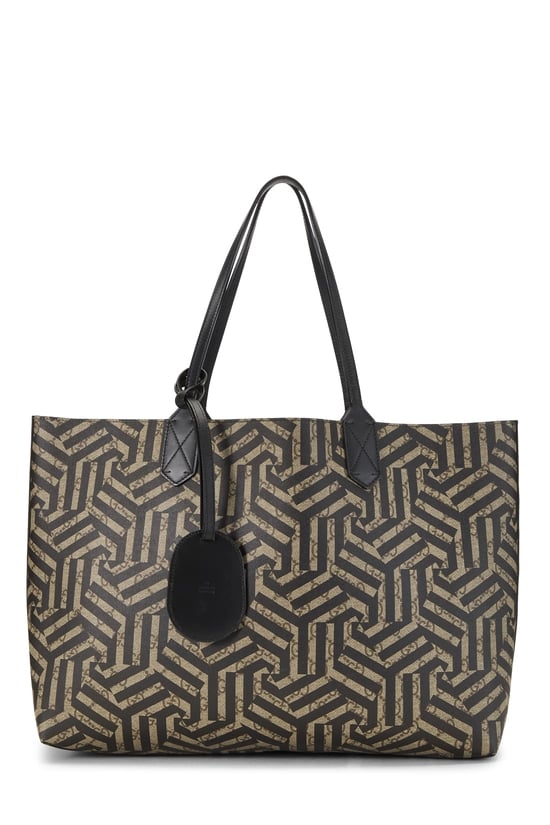 Black GG Supreme Caleido Reversible Tote