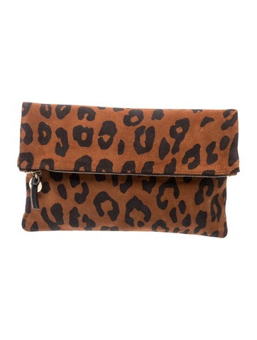 Suede Clutch