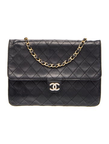 CC Quilted Square Flap Bag