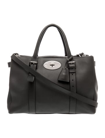 Leather Top Handle Bag