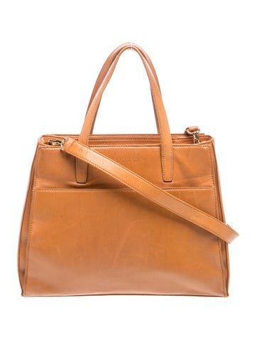 Leather Top Handle Bag Vintage