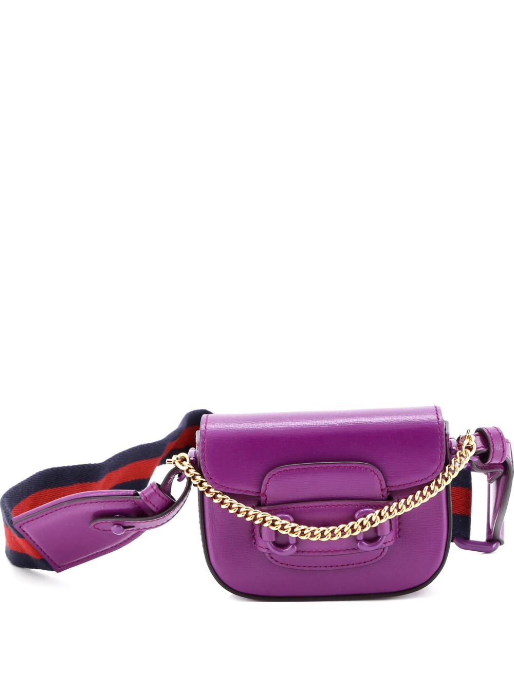 Horsebit 1955 Shoulder Bag Leather Super Mini crossbody bag