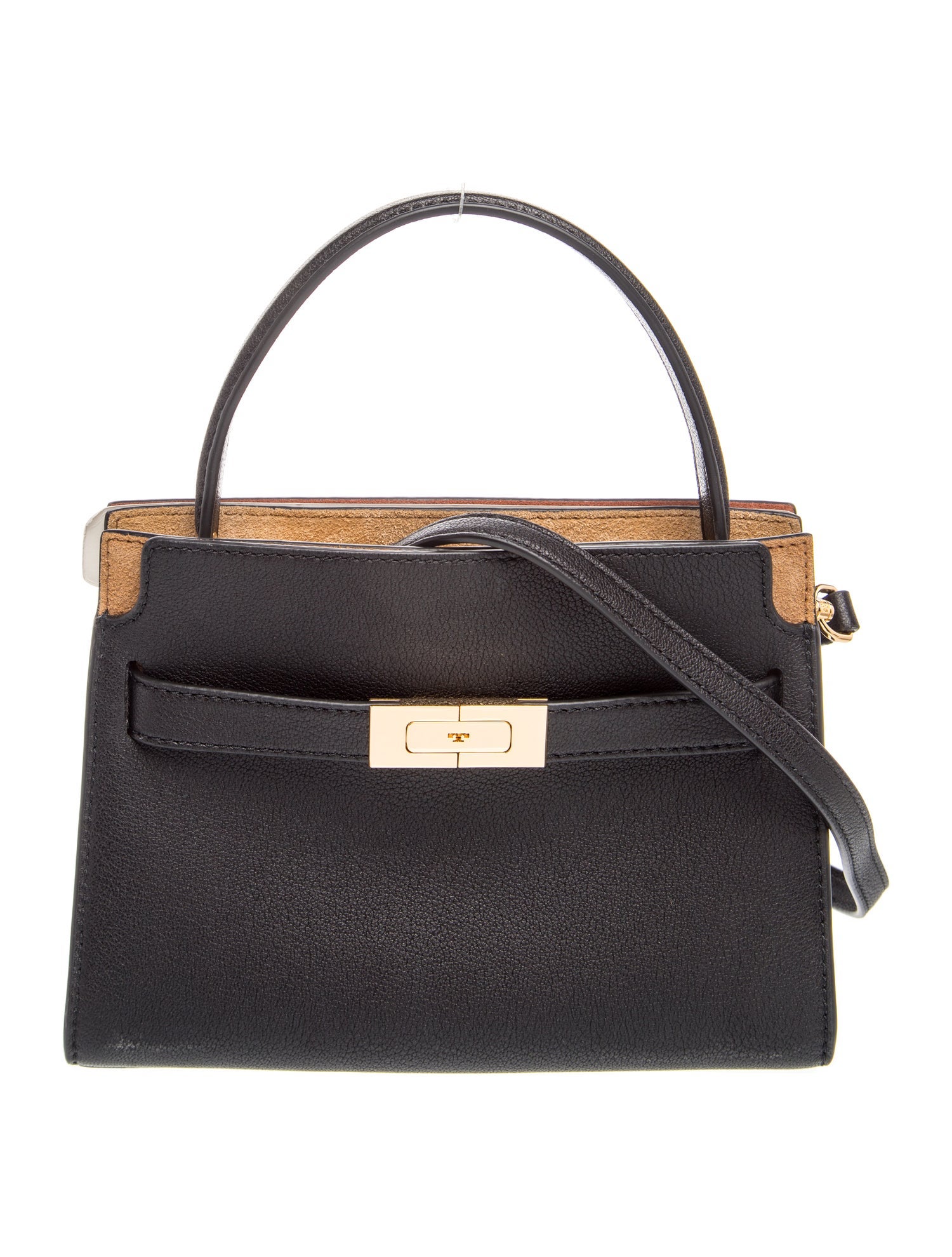 Leather Top Handle Bag