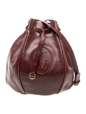 Cartier Leather Bucket Bag