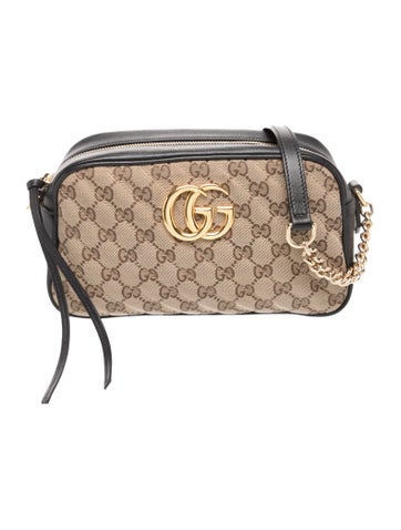 GG Canvas Marmont Small