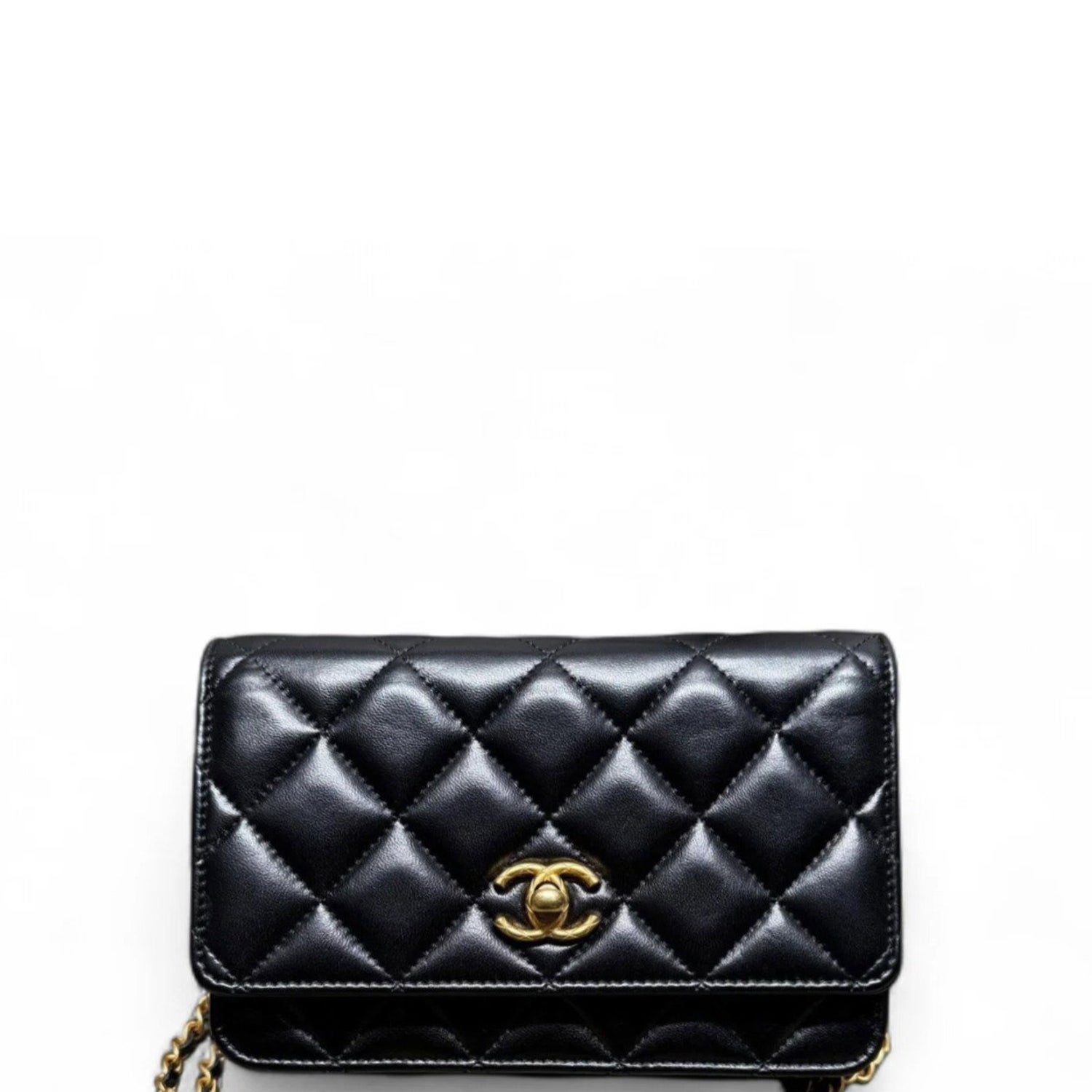 Chanel Calfskin Wallet On Chain Mini