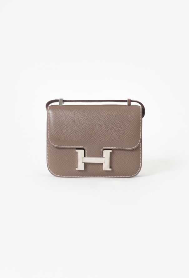 Hermes Etoupe Epsom Micro Constance