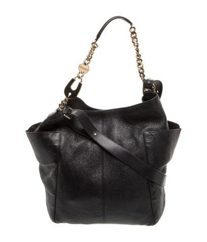 Jimmy Choo Choo Leather Shoulder Bag