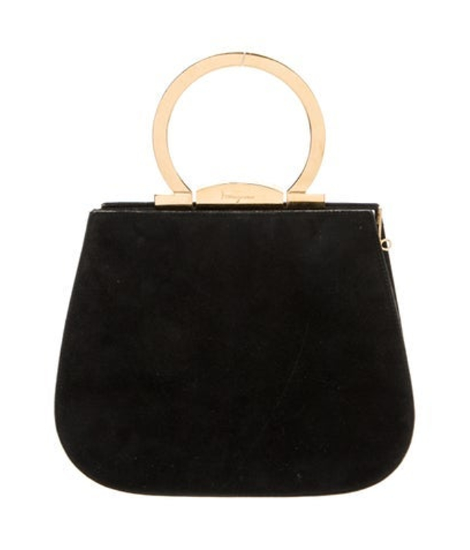 Salvatore Ferragamo Ferragamo Gancini Top Handle Bag Vintage