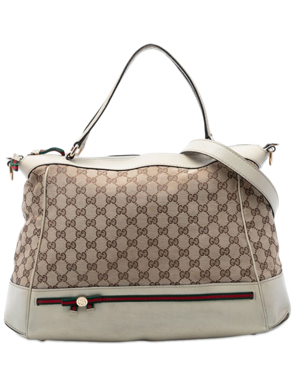 2016-2026 GG Canvas Web Mayfair satchel