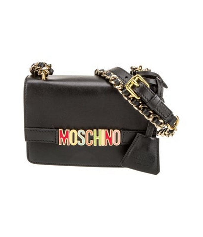 Moschino Leather Crossbody Bag