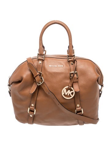 Leather Top Handle Bag