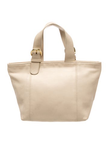 Leather Top Handle Bag