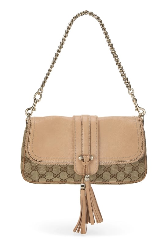 Beige Original GG Canvas Marrakech Evening Bag