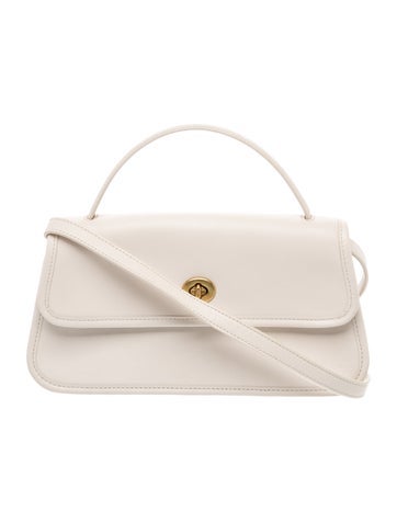 Leather Top Handle Bag
