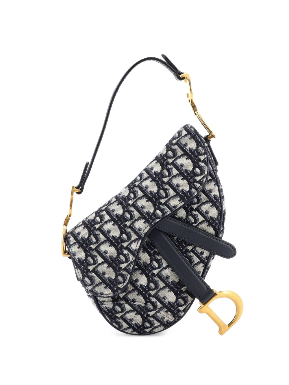 Saddle Handbag Oblique Canvas Mini shoulder bag