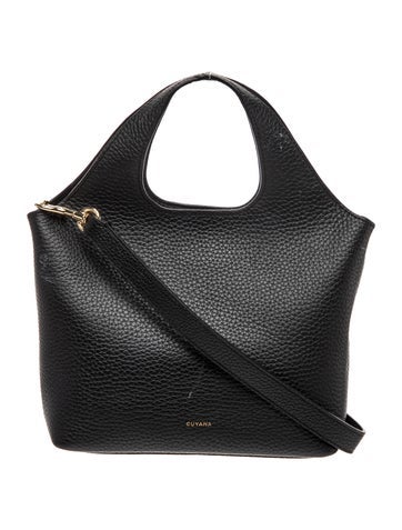 Leather Top Handle Bag